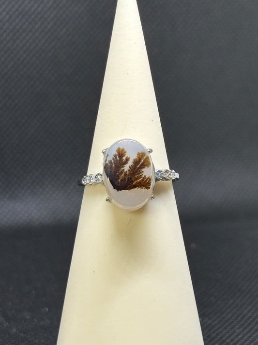 Agate dendritique scenic