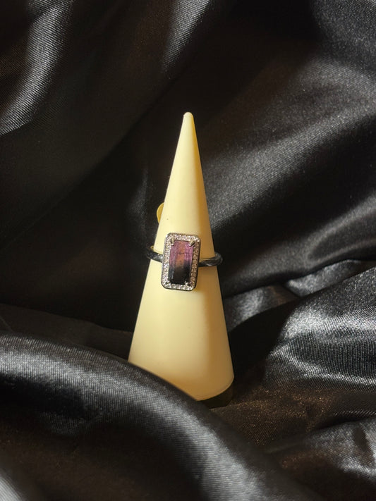Tourmaline bi couleur (certifiée)