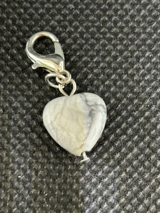Cœur howlite