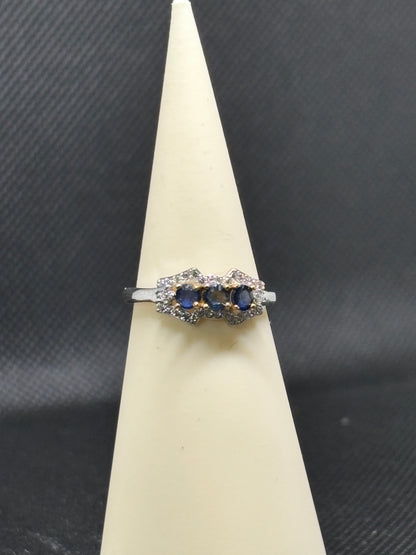Saphir bleu