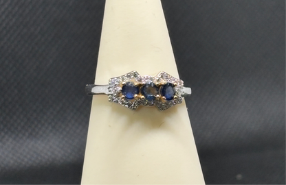 Saphir bleu